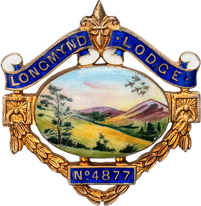 Freemasonry in Church Stretton The Longmynd Lodge Founders Jewel